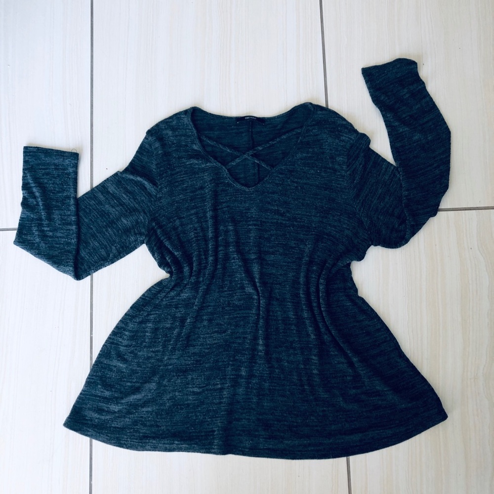 Dark gray forever 21 sweater
